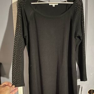 Sweater Dress w/some bling